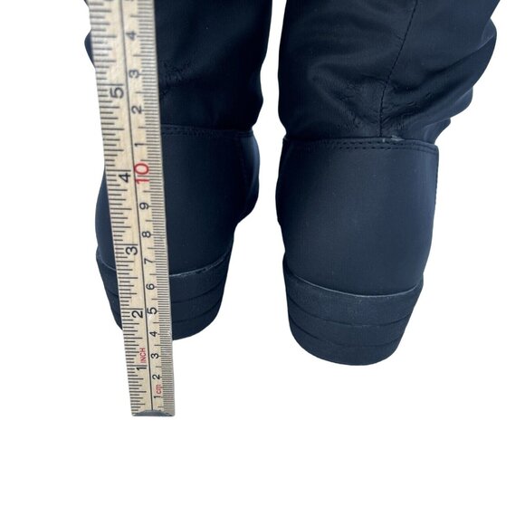 Judith Sport Faux Fur Lined Black Winter Snow Boots Womens 9M Snowflake Design - Picture 11 of 16